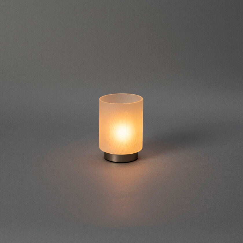 LED lantern glass battery