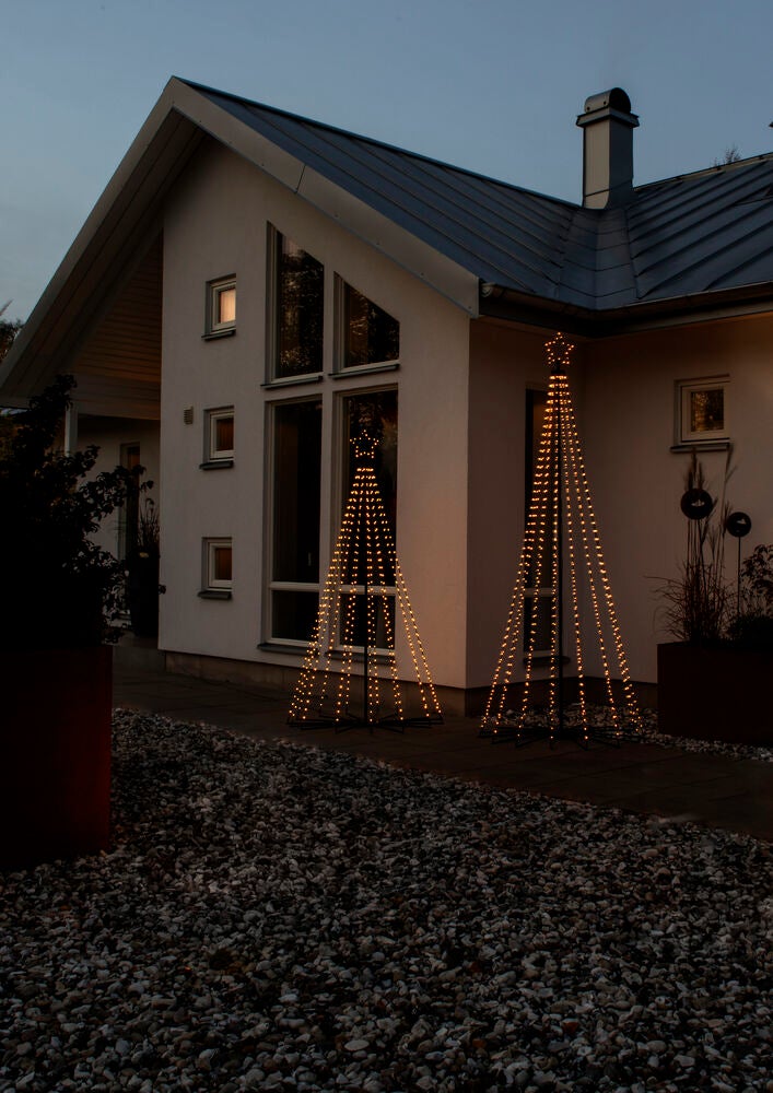 LED Tannenbaum mit Stern, kege