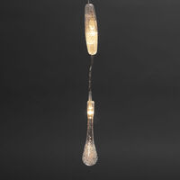 Gardinslinga droppar 400 LED