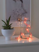Light Set 10 Flamingos LED B/O