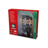 Snöflinga 30cm vvita LED