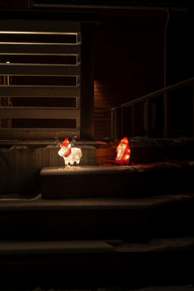 Acrylic Santa/Reindeer 40 LED