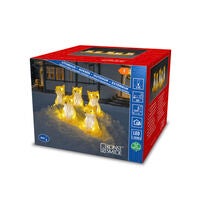 Acryl-Lichterk. Fuechse