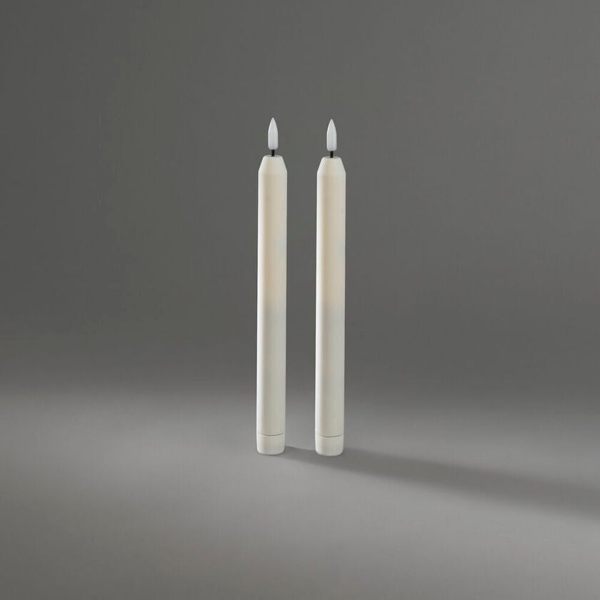 B/O Plastik-LED-Kerze Sets