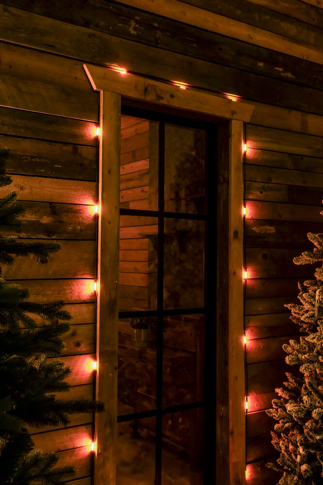 Slinga 30 avlånga amber LED