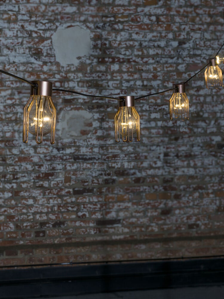 Lampskydd kopparfärg