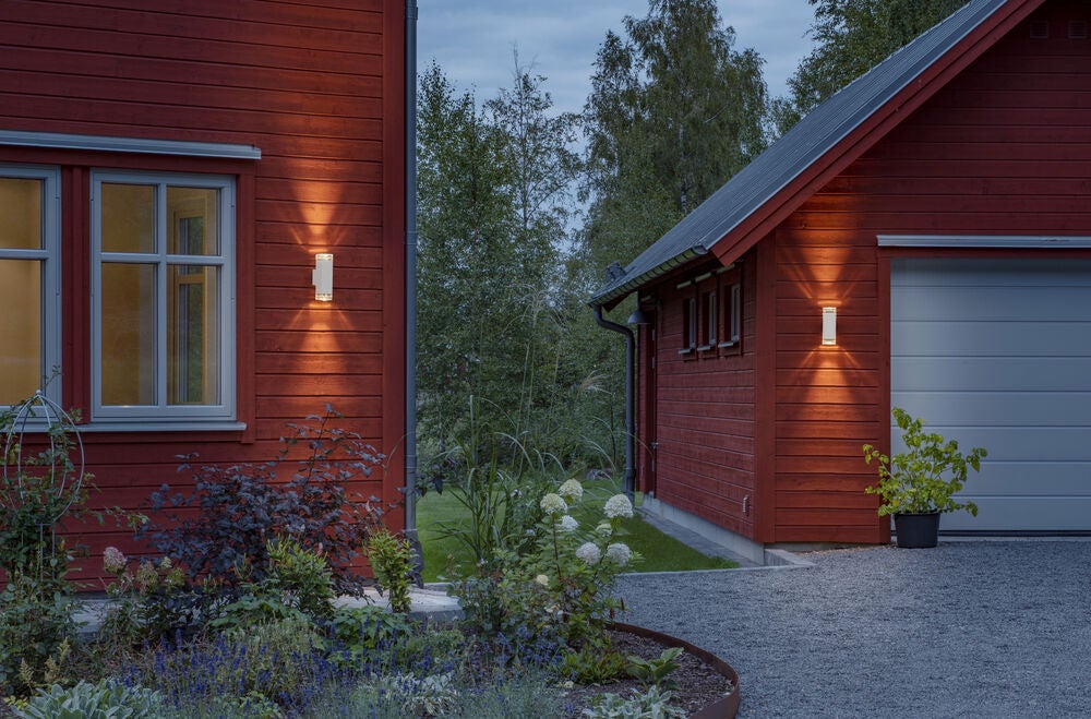 Pollux vägglykta GU10 vit