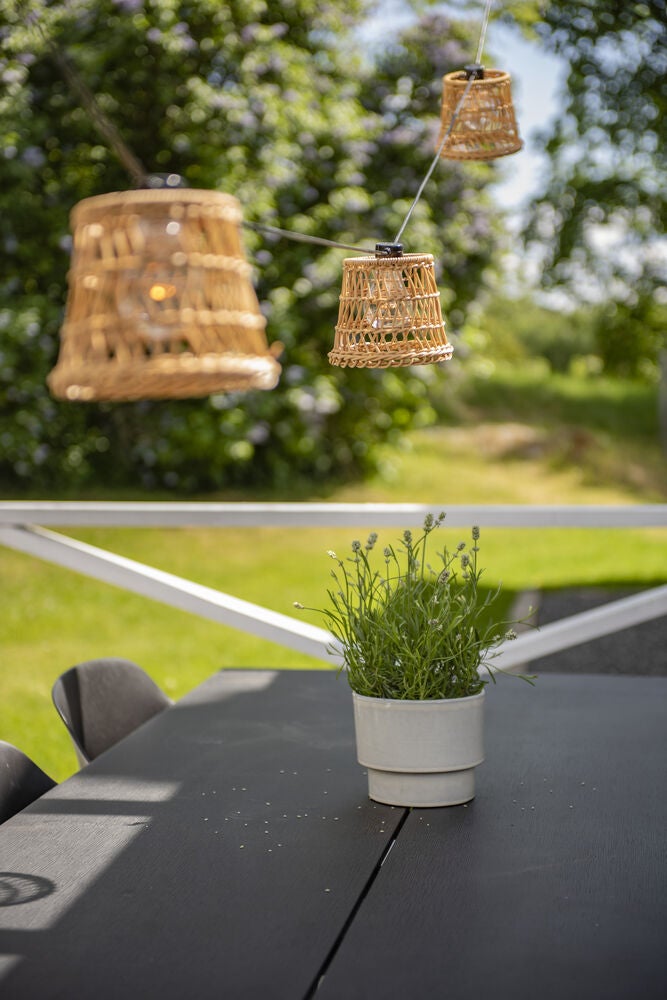 Small Lamp Shade Rattan 5pce