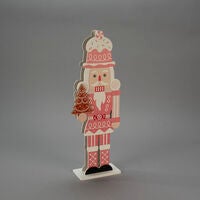 Nötknäppare rosa LED batteri