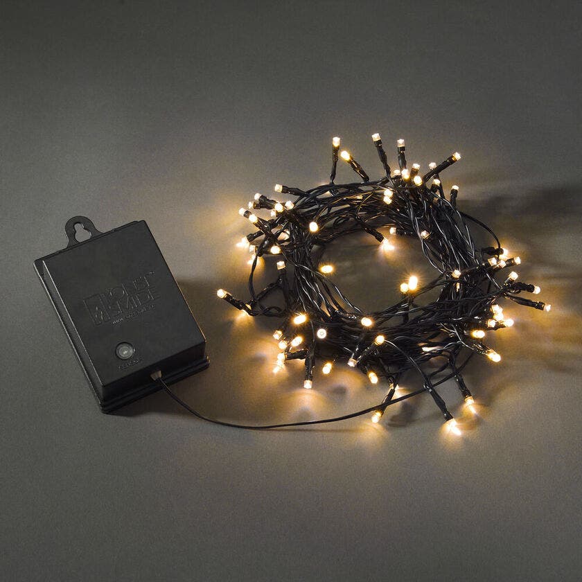 LED Lichterkette, Sensor/Timer