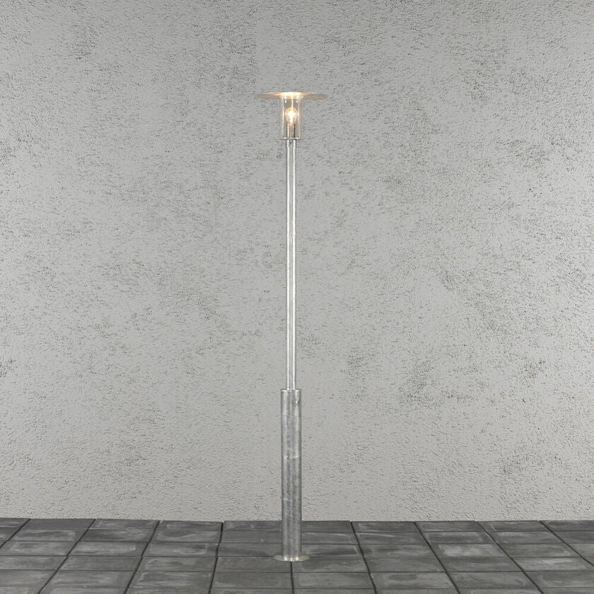 Standleuchte Mode galv., klare