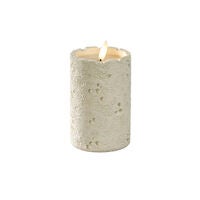 B/O cement candle light LED