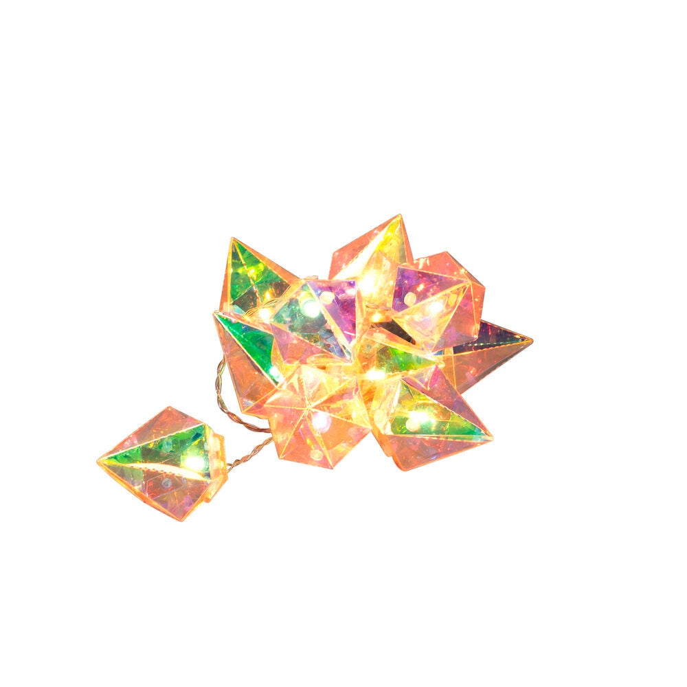 10 LED glober Batteri/timer