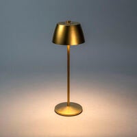 Èze bordslampa Matt Guld USB