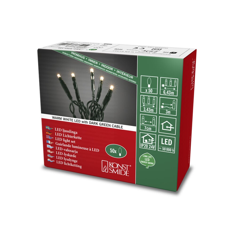 Micro LED Lichterkette, 50