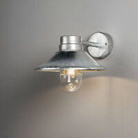 Vega wall lamp galvanized E27