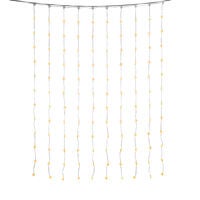 Gardinslinga 120 amber LED USB