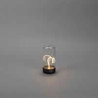 Edison XS bordslampa M.Grå USB