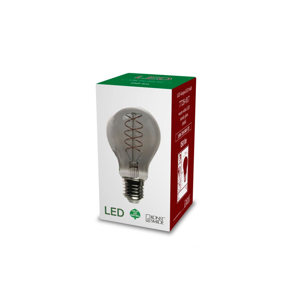 Spareb. s-LED E27 A60 smoke