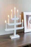 Candlestick red 7 bulbs