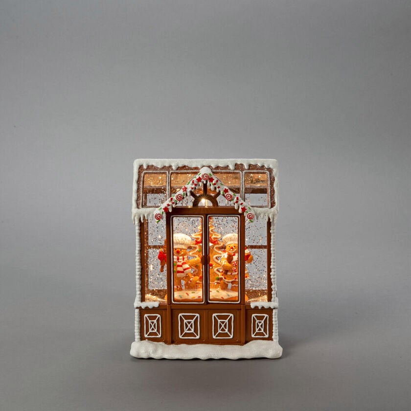 Wasserlaterne Lebkuchenhaus