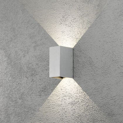 Cremona vägglykta 2x3W LED