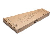 Metallgran vit 145 LED