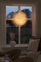 Papierstern, weiss, 60cm,Blume