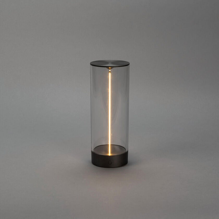 Edison S bordslam. M.Grå USB