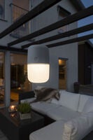 Assisi solcell/USB LED grön