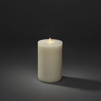 Wax Candle LED 9.6x 18.2cm B/O