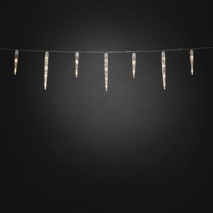 Acrylic LED icicle, 32 icicles
