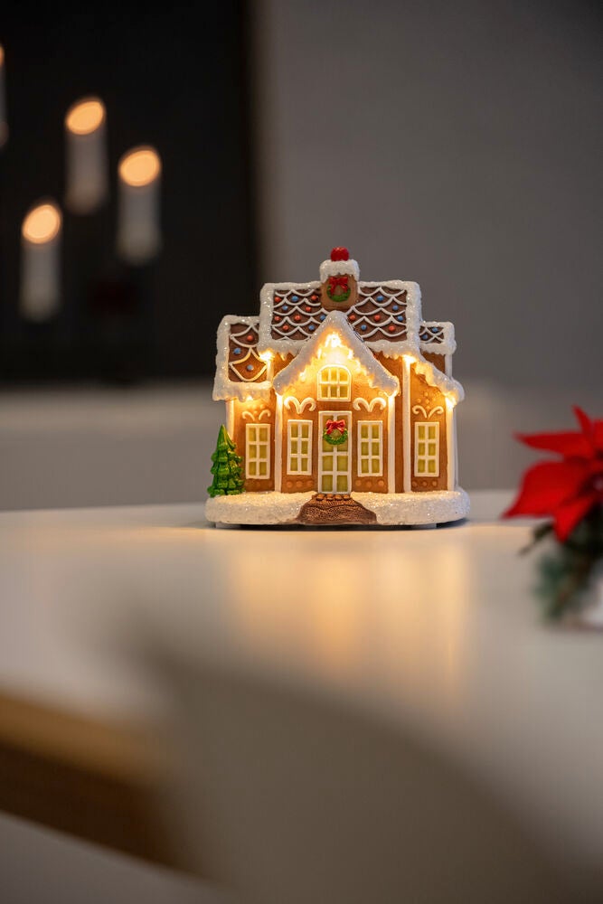 B/O mini Pepparkakshus LED