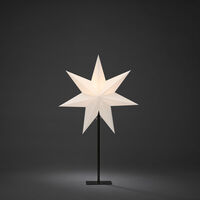 Standing Paper Star White 65cm