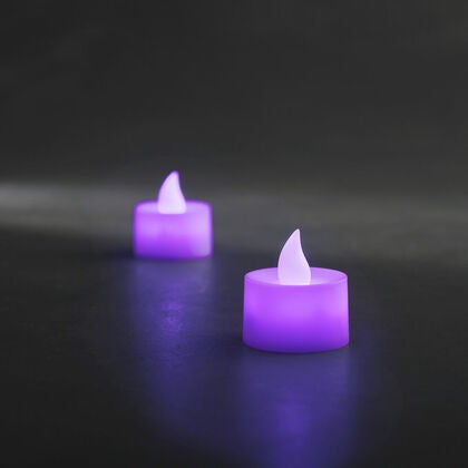 LED Teelicht 2er Set, Batterie