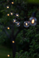 LED Biergartenkette, runde 