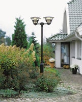 Gemini Twin Post Light M.White