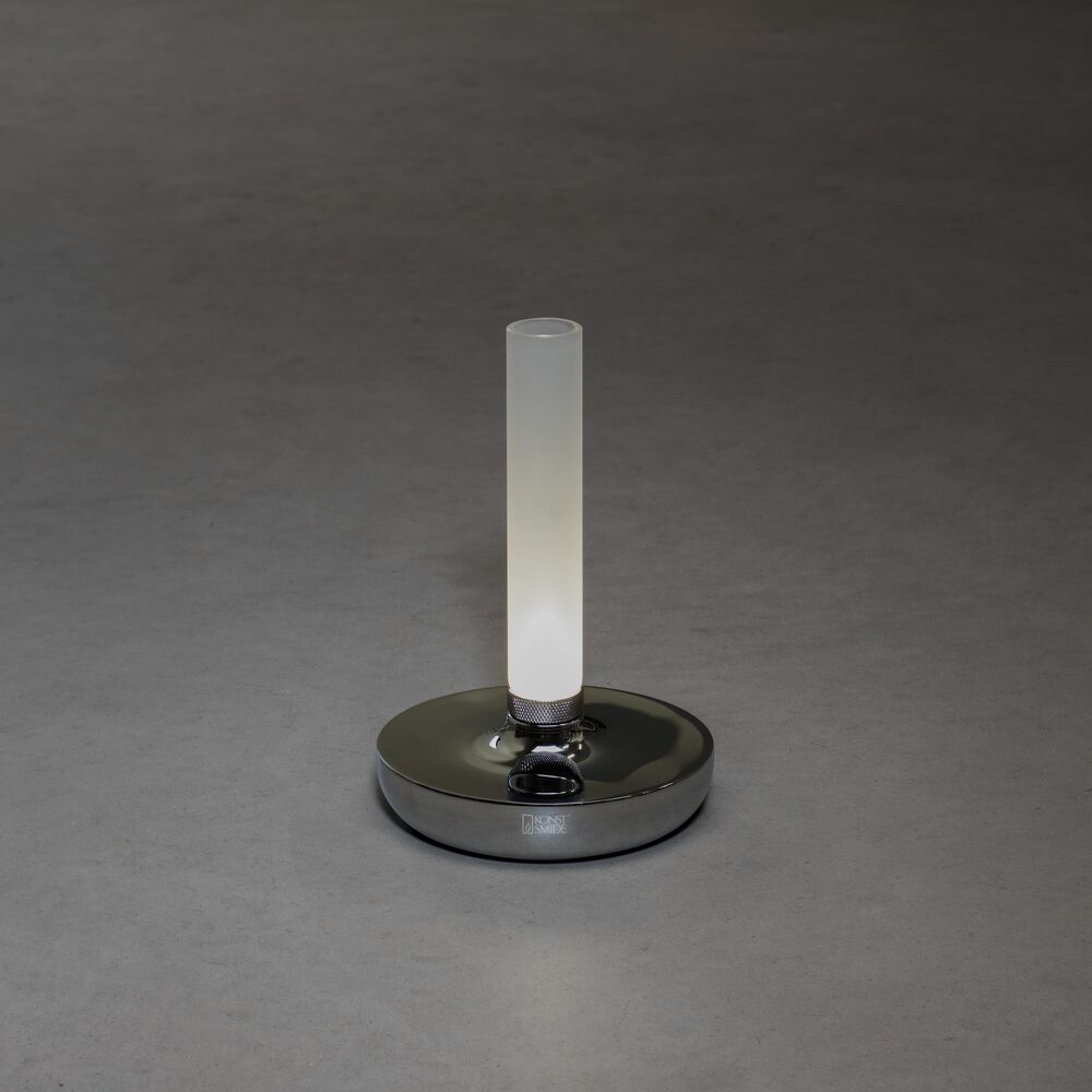 Biarritz bordslampa silver USB