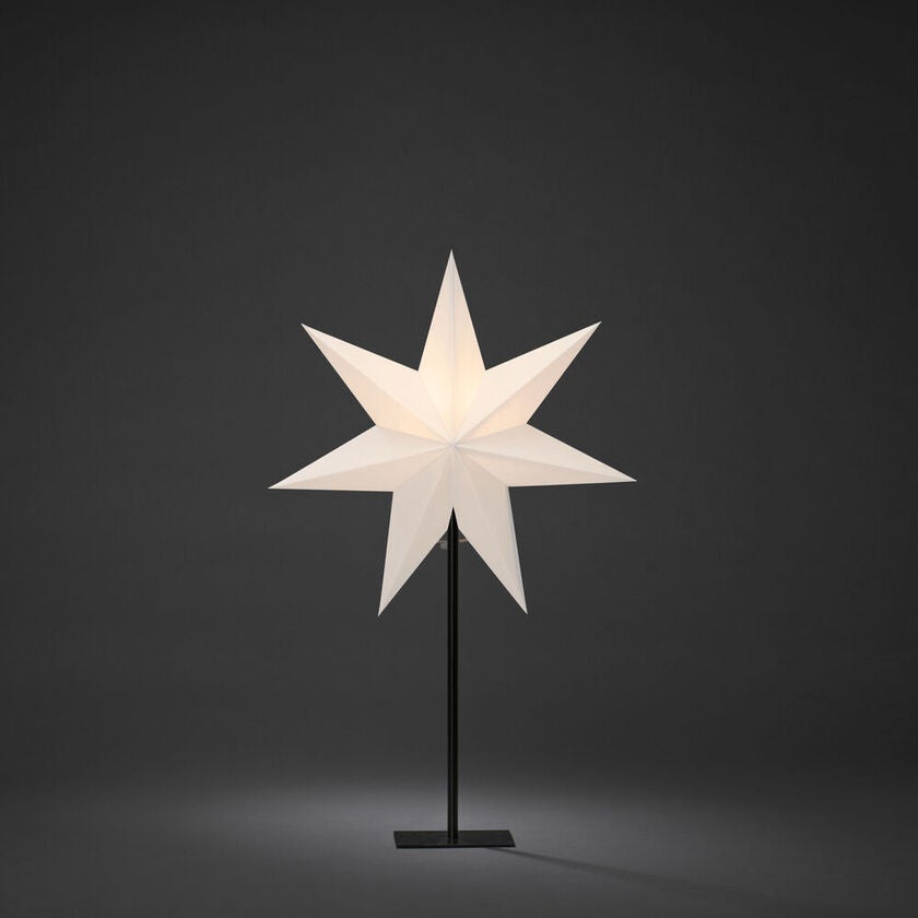 Standing Paper Star White 65cm
