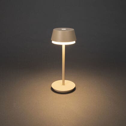 Lyon bordslampa usb Sand
