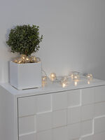 LED Dekokette, Aluminium-Draht