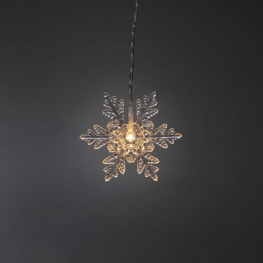 Curtain, 12 snowflakes 60 LED