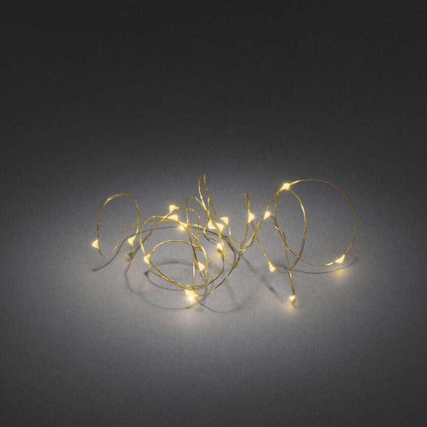 20 Amber LED Lightset B/O