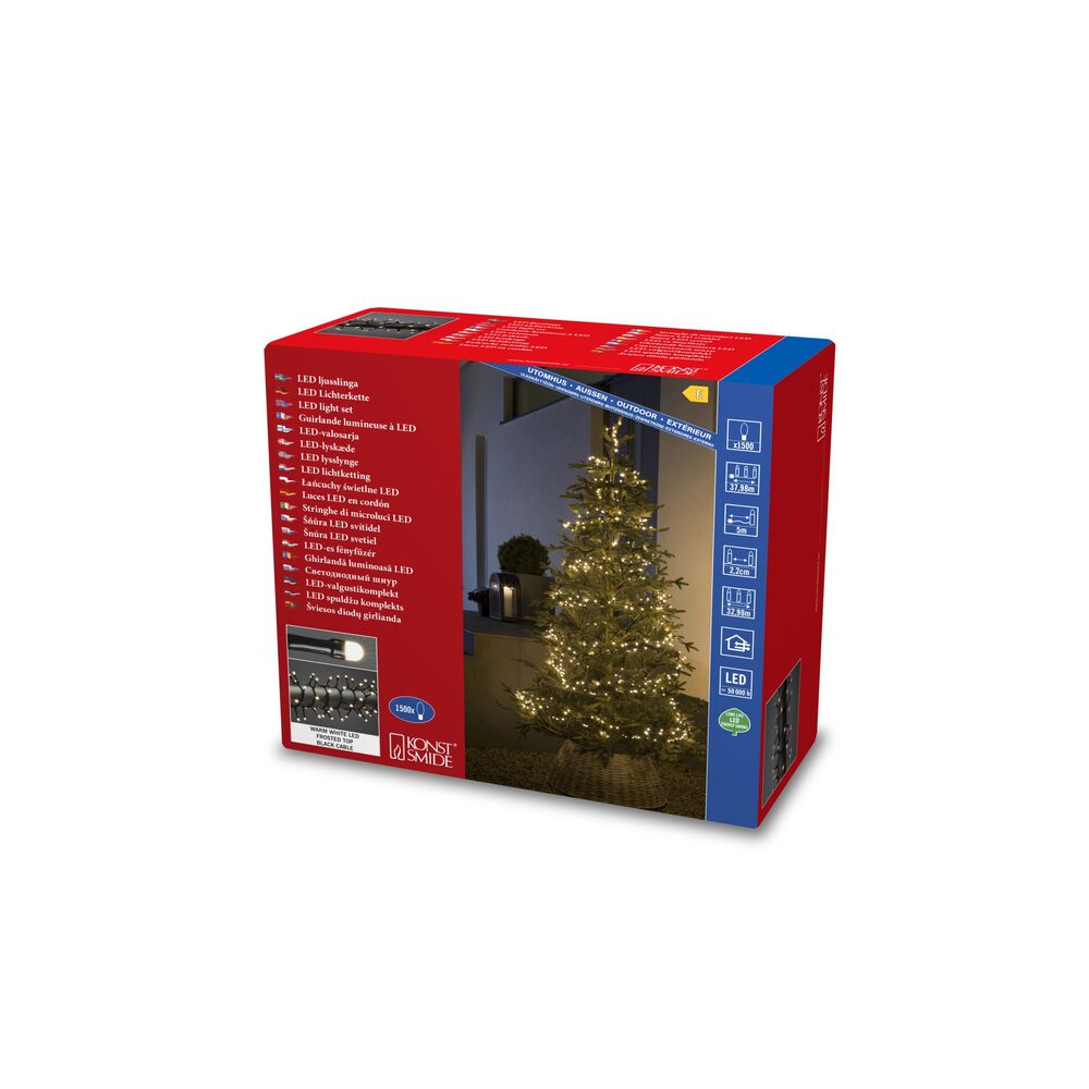 1500 LED Cluster Light Set