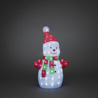 Acrylic Snowman, 50cm, 88 LED