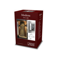 Modena vägglykta upp/ned GU10