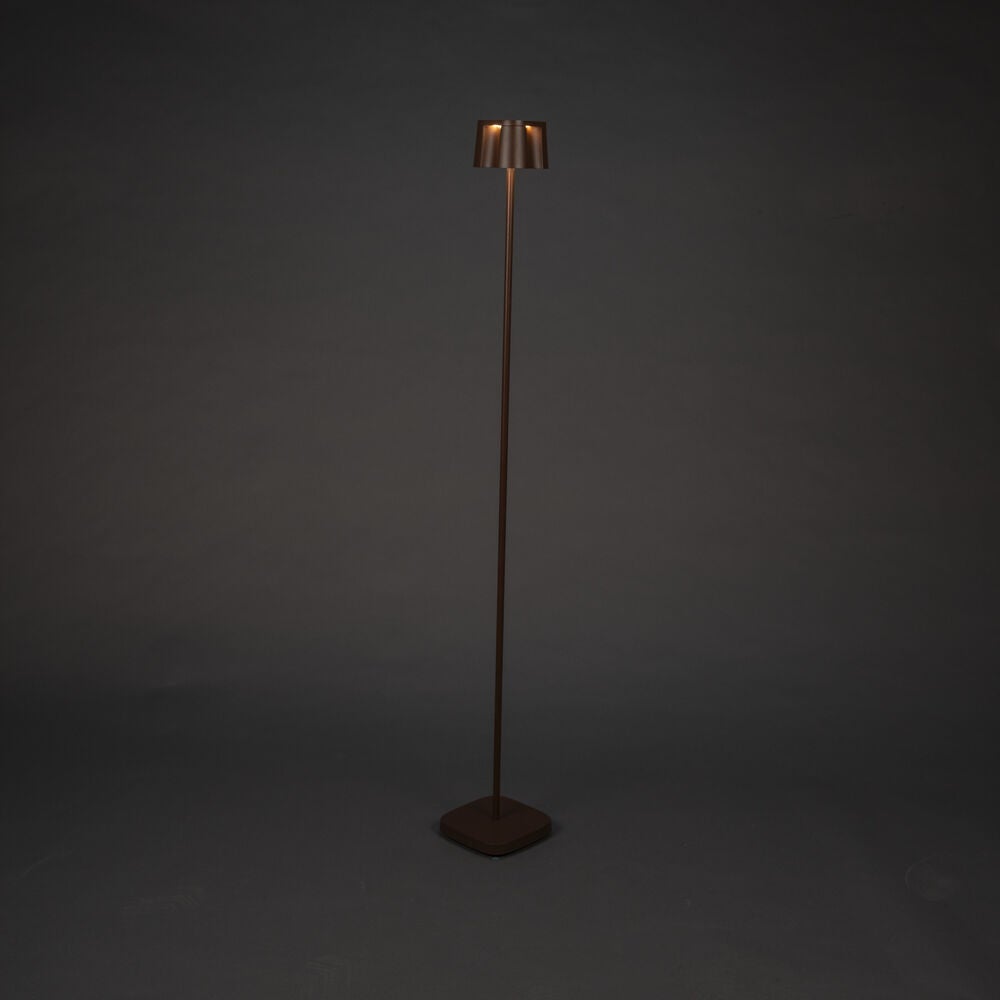 Nice Golvlampa usb Rost