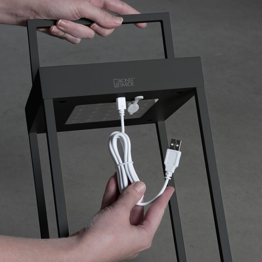 Portofino lanterna USB/sol sv