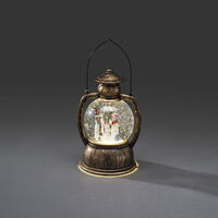 Water Lantern Snowman LED