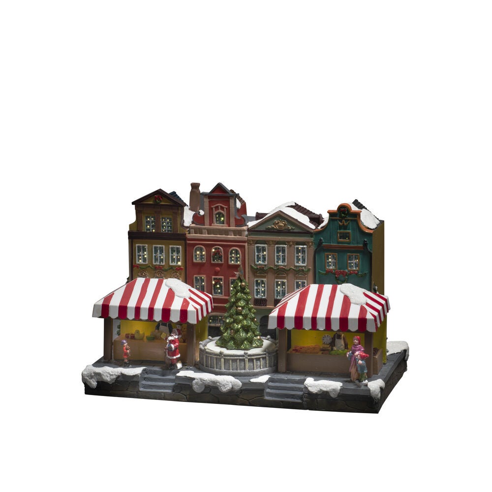 Fiberoptiskt hus 5 LED